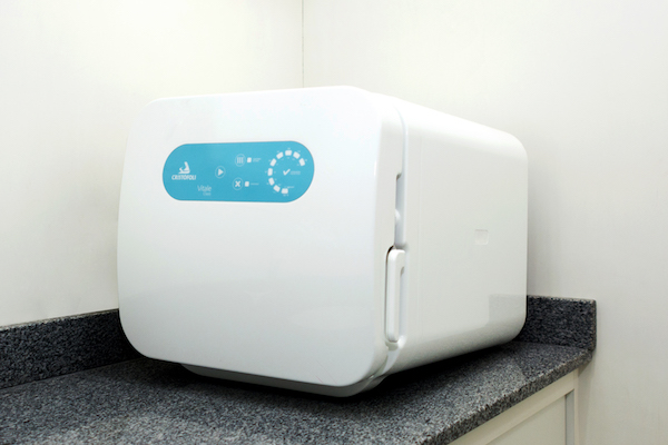 Equipamento autoclave para esterilização